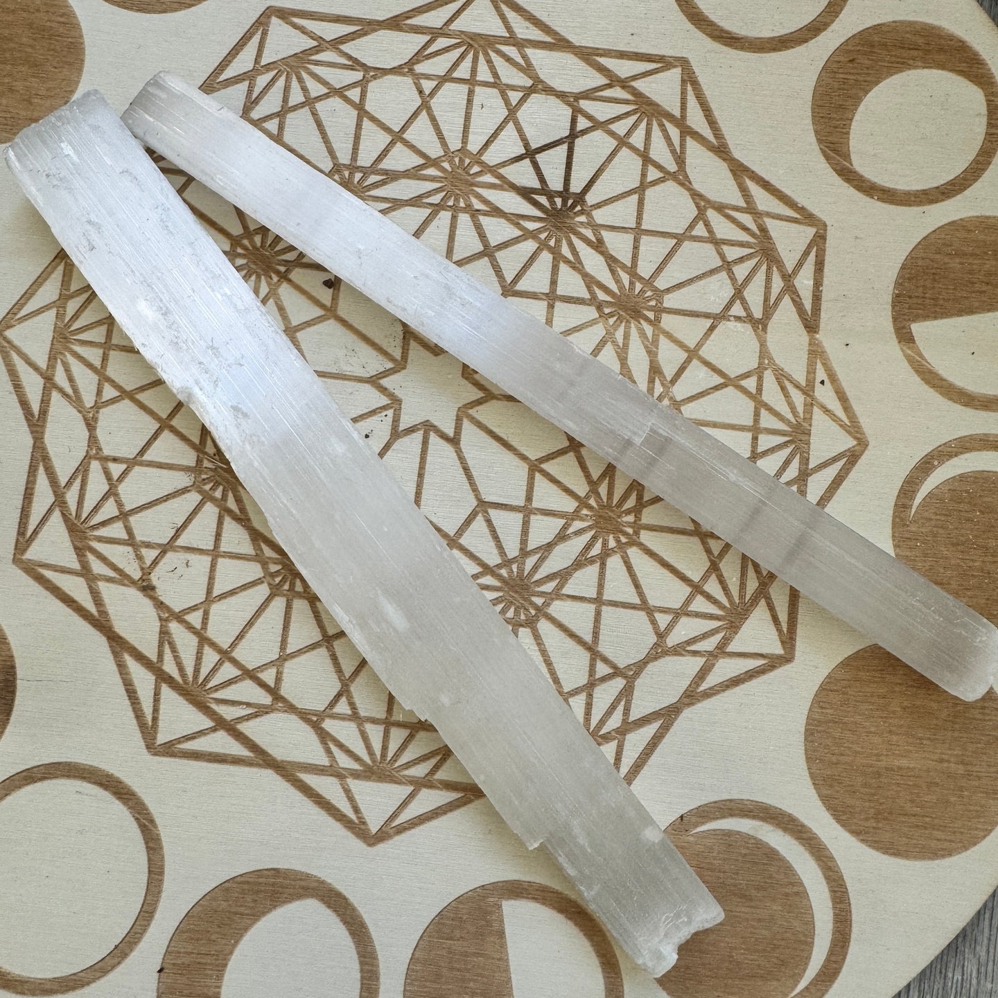 Crystal Selenite Wands