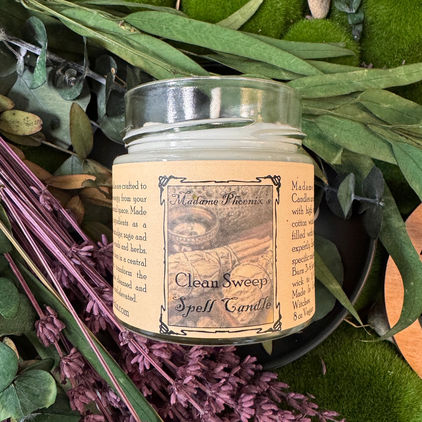Clean Sweep Cleansing & Blessing Candle