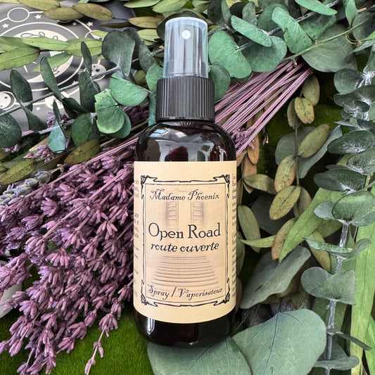 Open Road spiritual spell incense spray