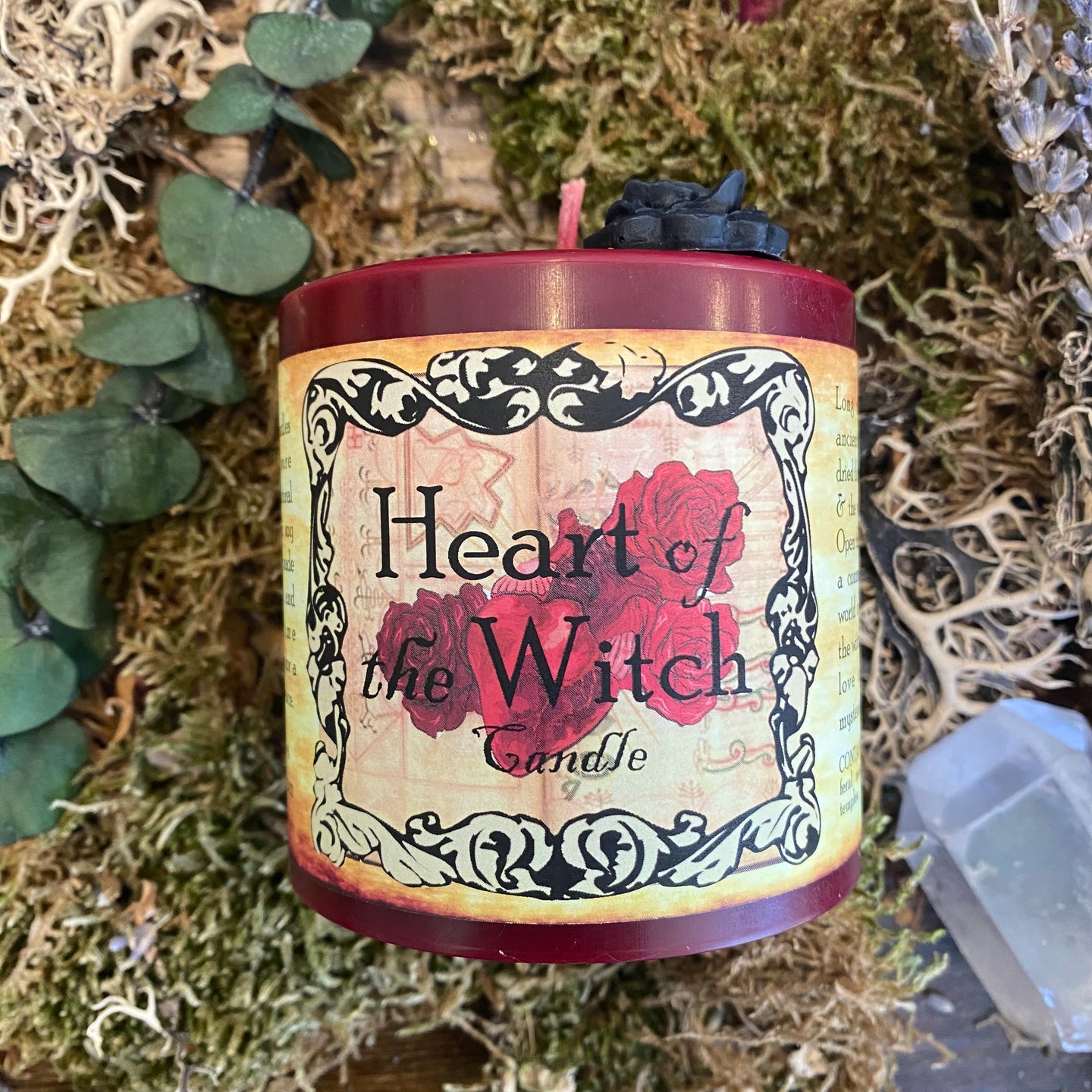 Heart of the Witch Chunky Pillar Candle