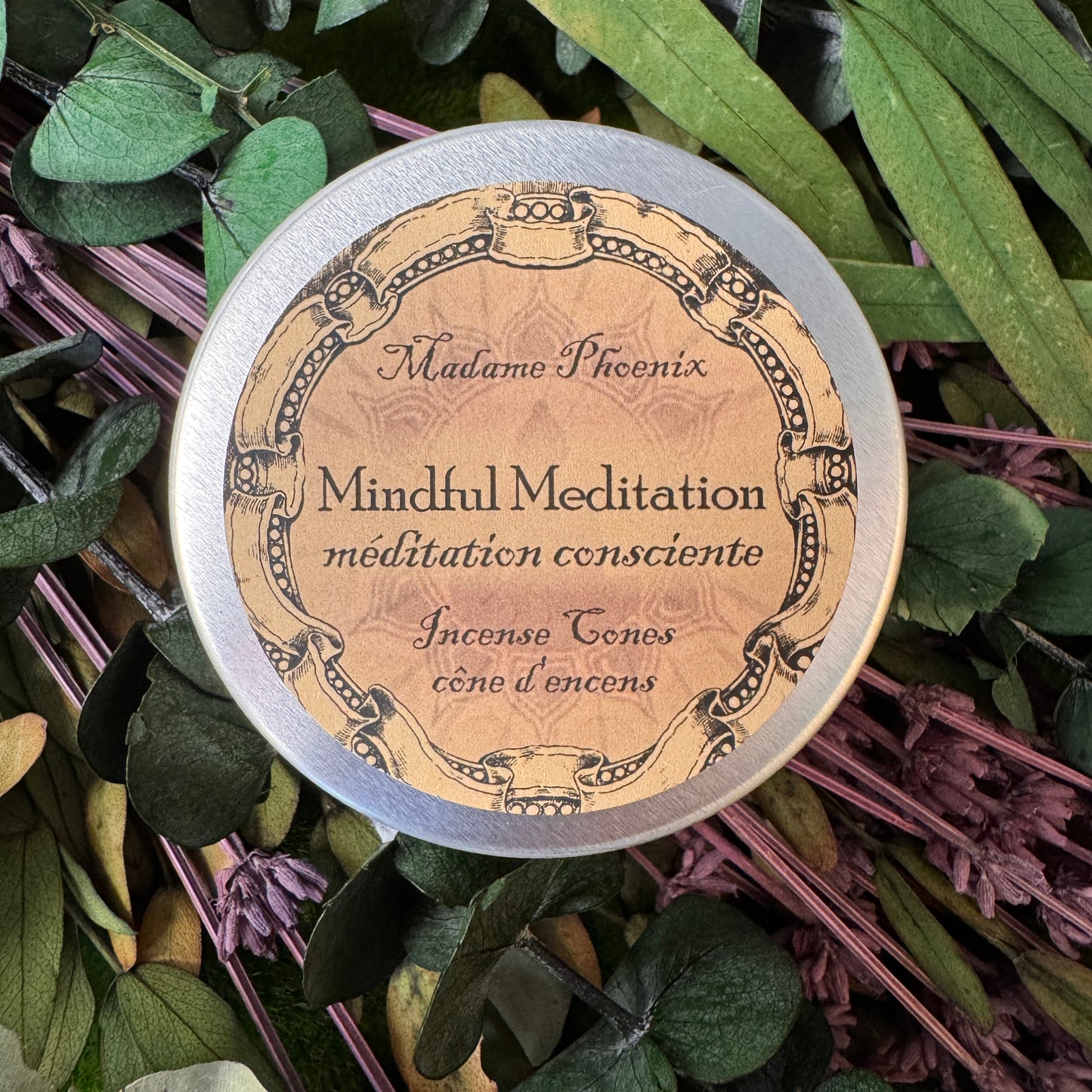 Cone Incense - 1 Tin of 12 Cones