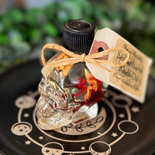 Skull Shaped Oil Bottles