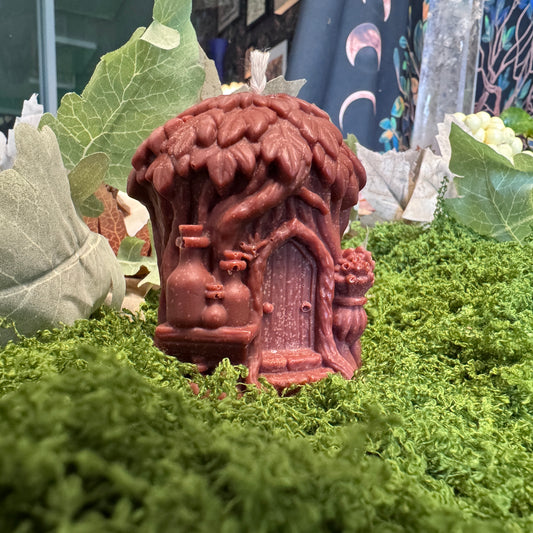 Fairy House Blessing Candle