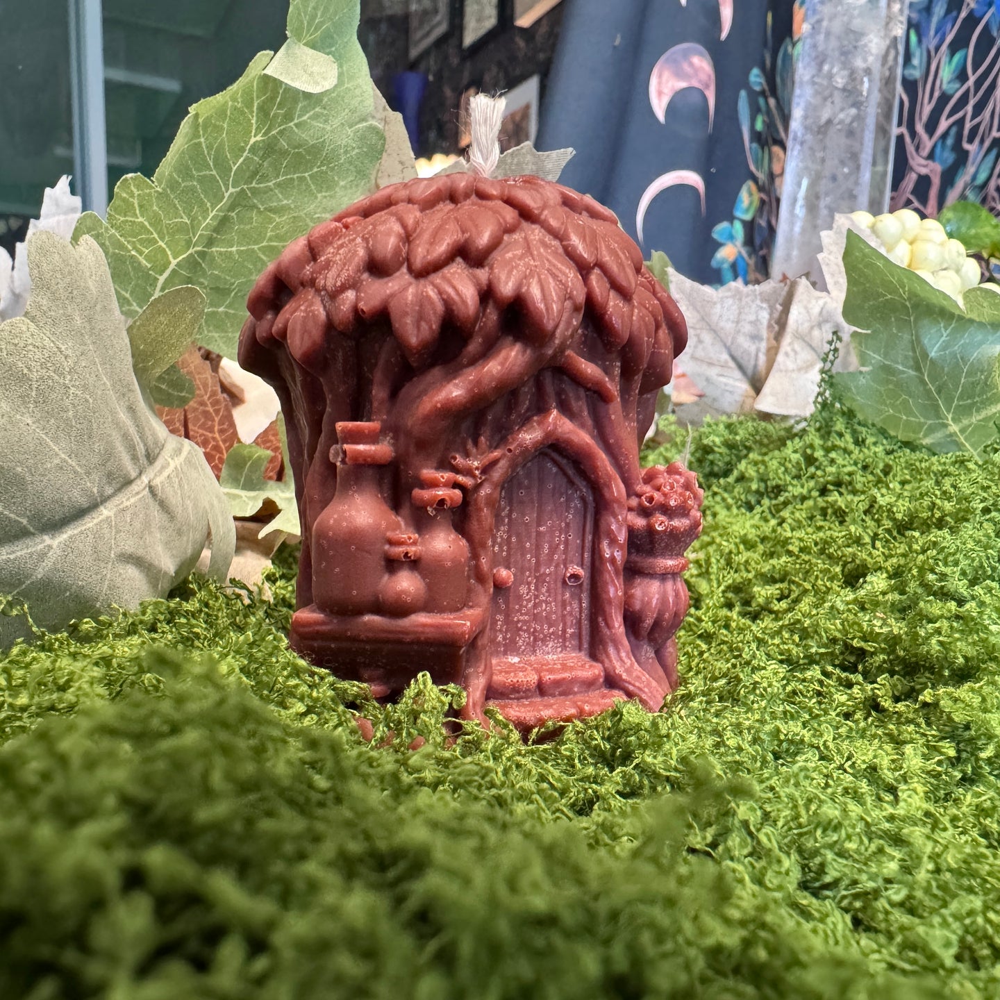 Fairy House Blessing Candle