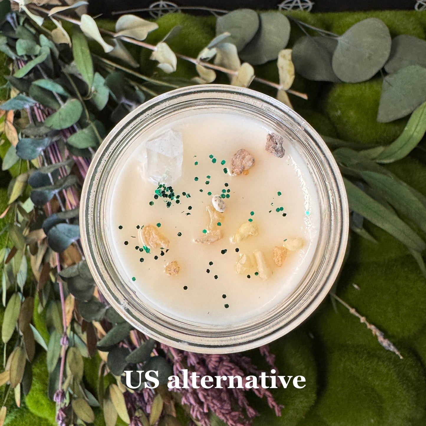 Bougie de sort rituel de manifestation