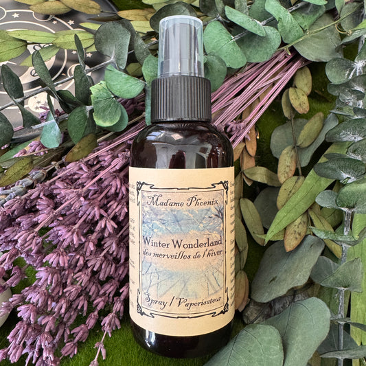 Winter Wonderland smokeless incense spray