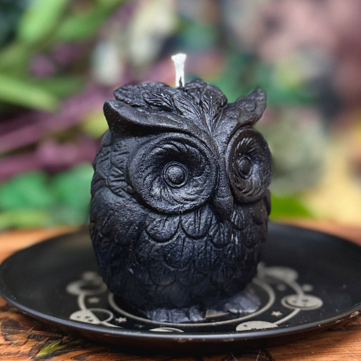 Owl Magic Candle