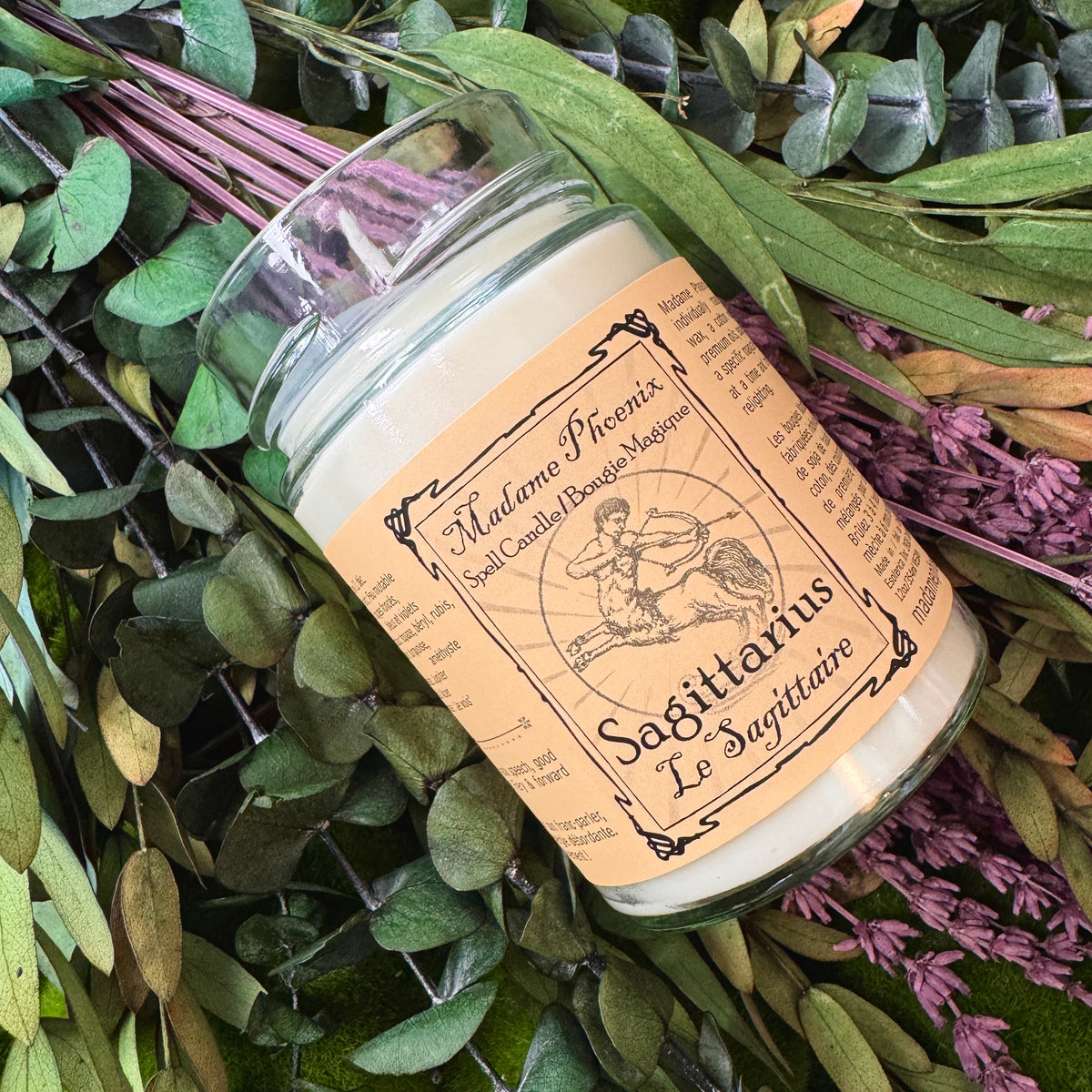 Zodiac Magic Sagittarius Spell Candle