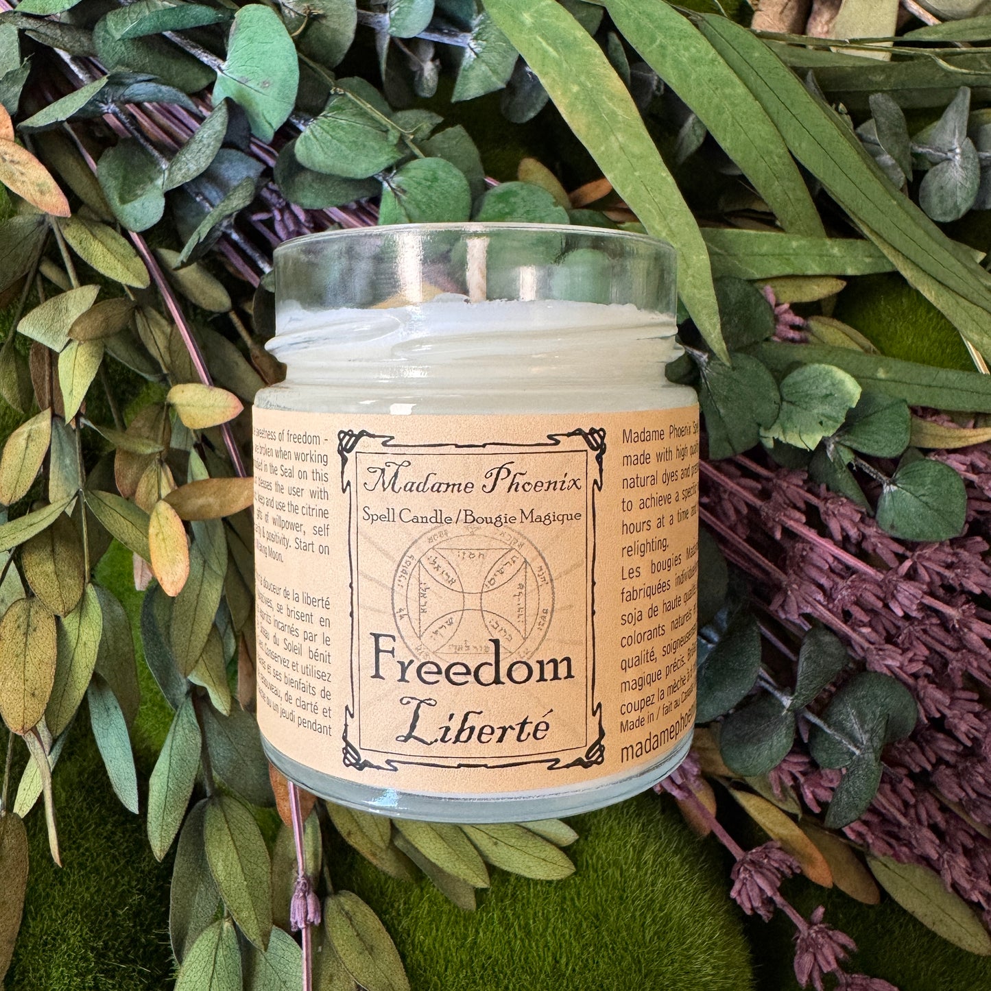 Freedom Spell Candle