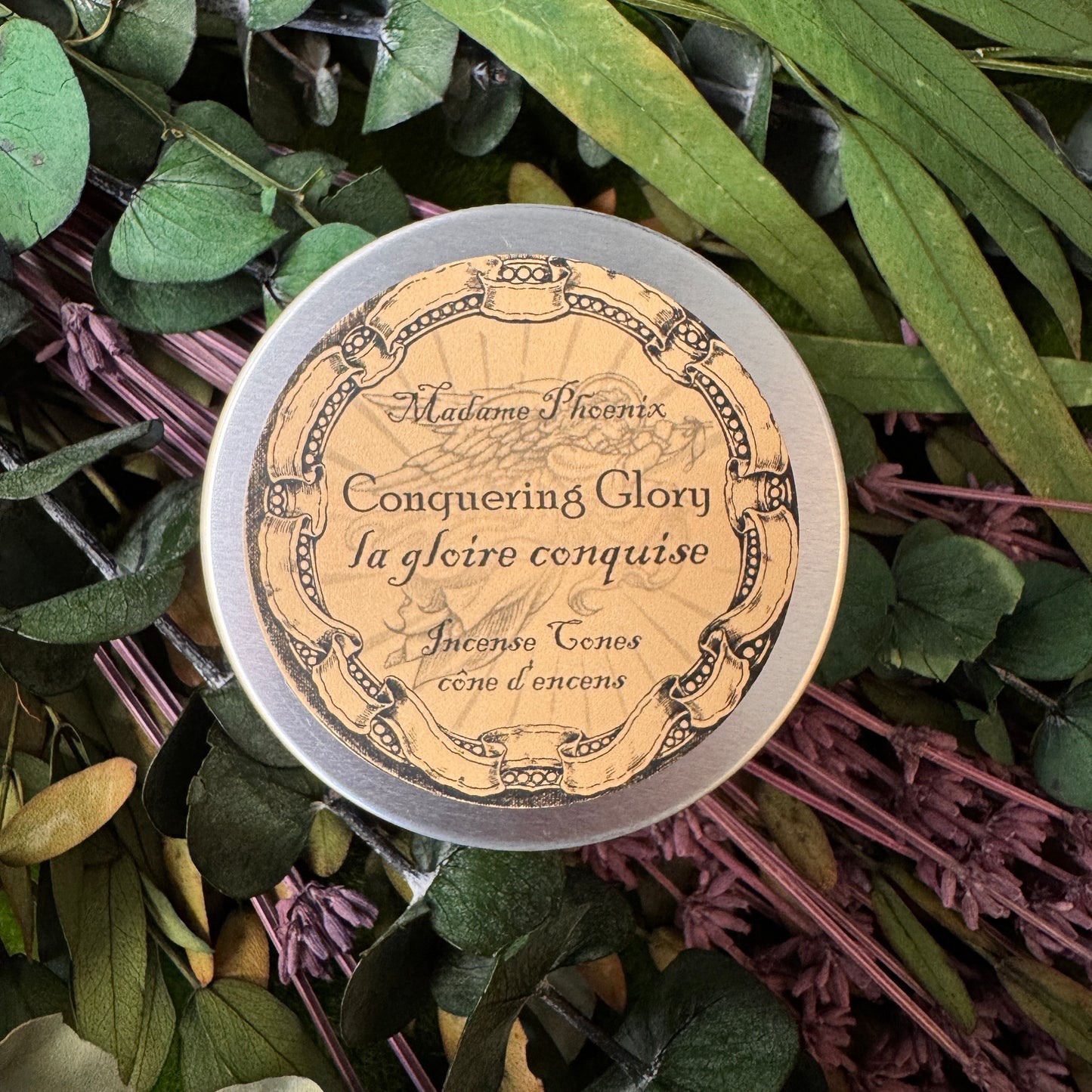 Cone Incense - 1 Tin of 12 Cones