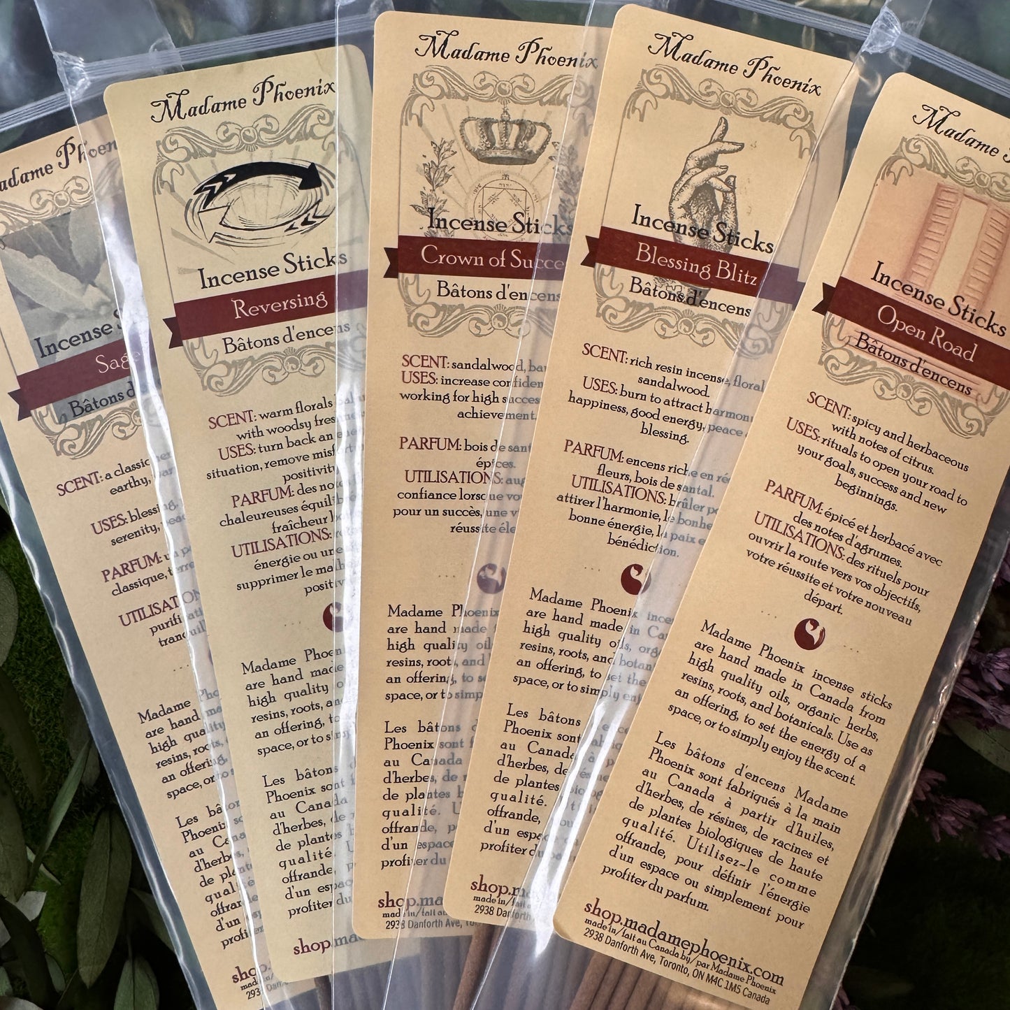 BUNDLES de bâtons d’encens (Achetez-en 4, obtenez-en 1 GRATUIT)
