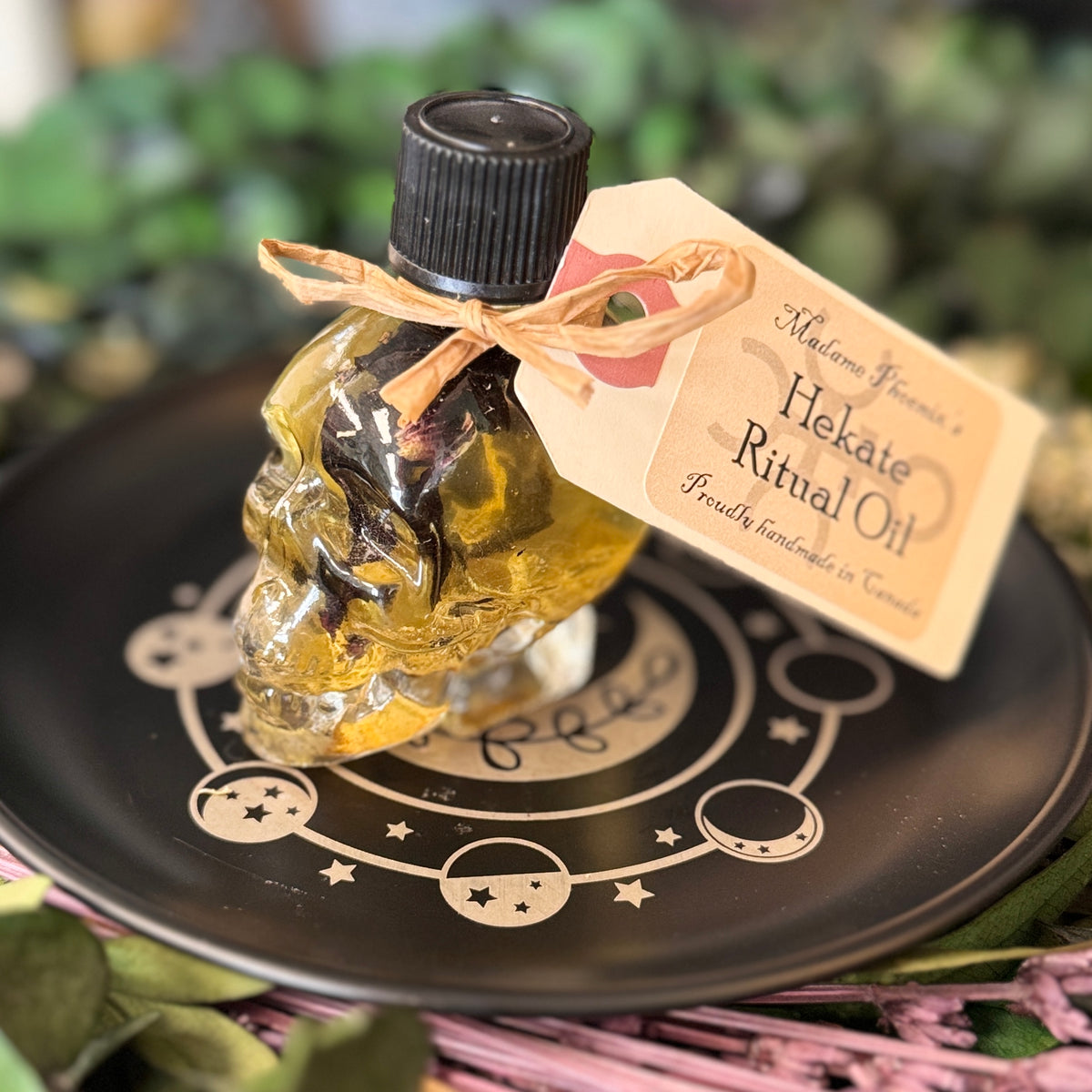 Skull Shaped Oil Bottles