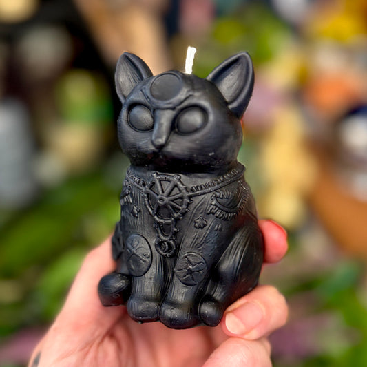 Black Cat Spell Candle