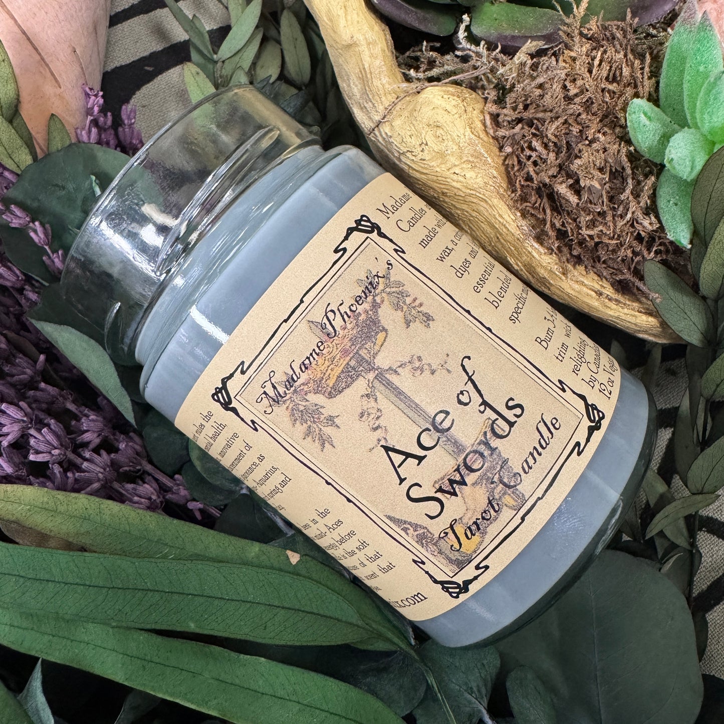 Tarot Aces Magic Spell Candles