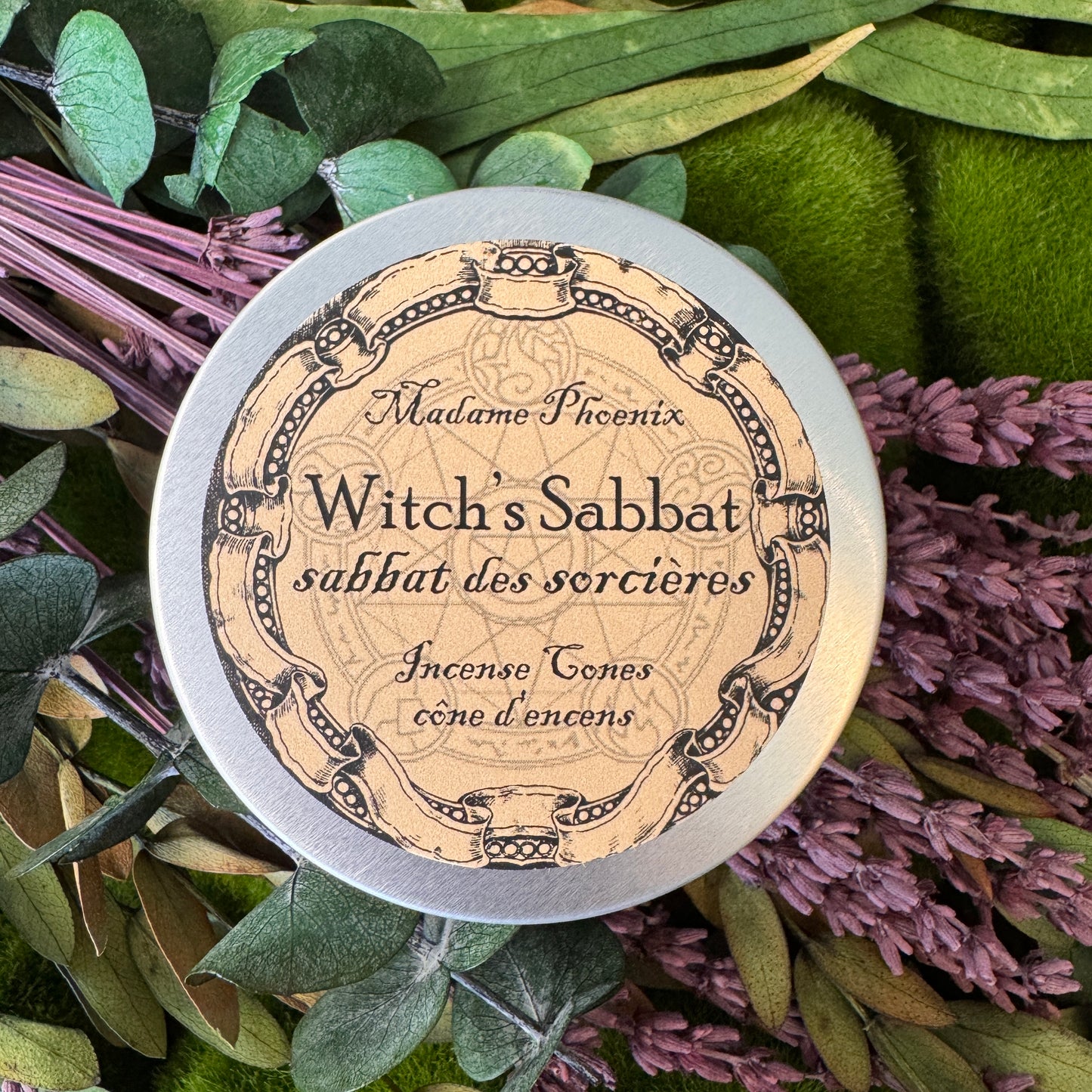 Cone Incense - 1 Tin of 12 Cones