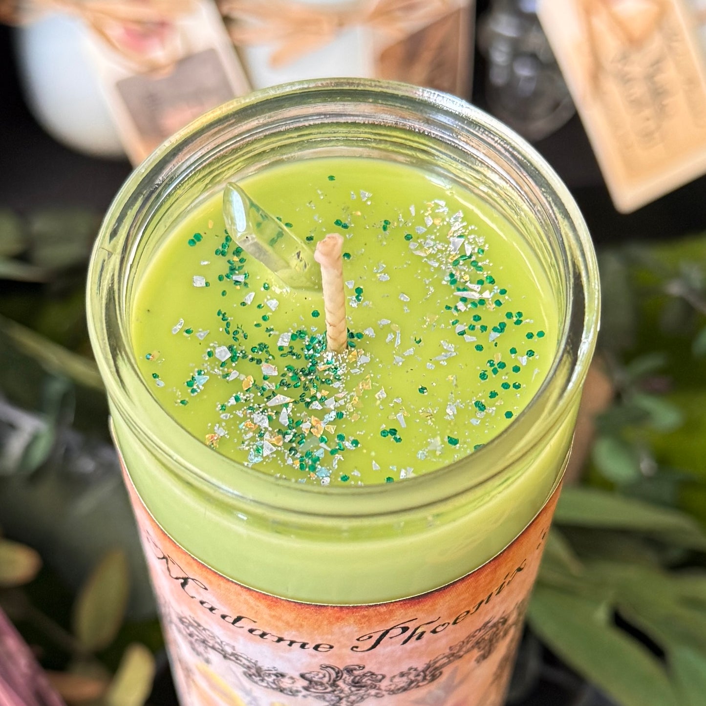 Florida Water Blessing Candle