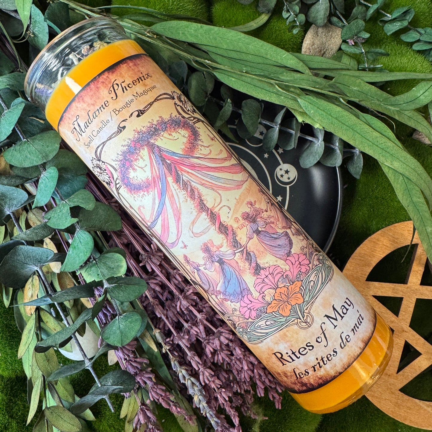 Rites of May Beltane Candle