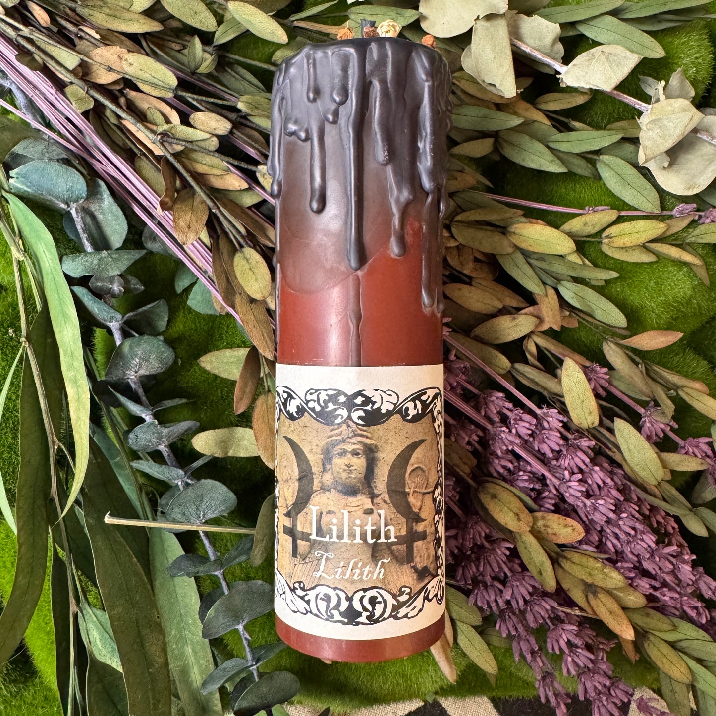 Lilith Magic Tall Pillar Candle