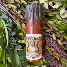 Load image into Gallery viewer, Lilith Magical Spell Pillar Candle
