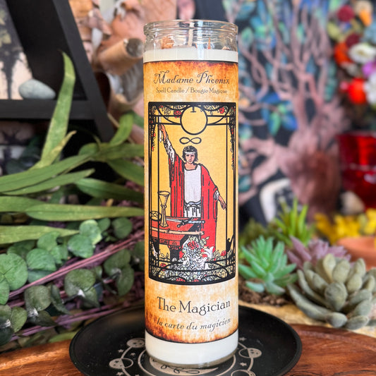 Magician Card Tarot Spell Candle