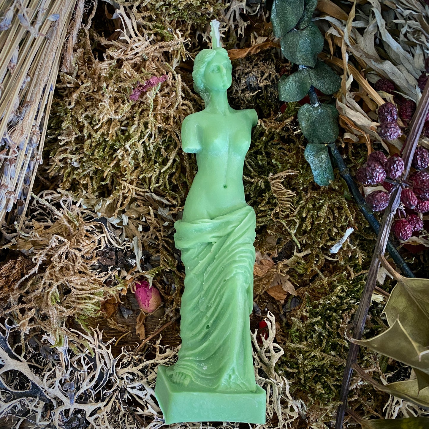 Goddess Shaped Altar Candles