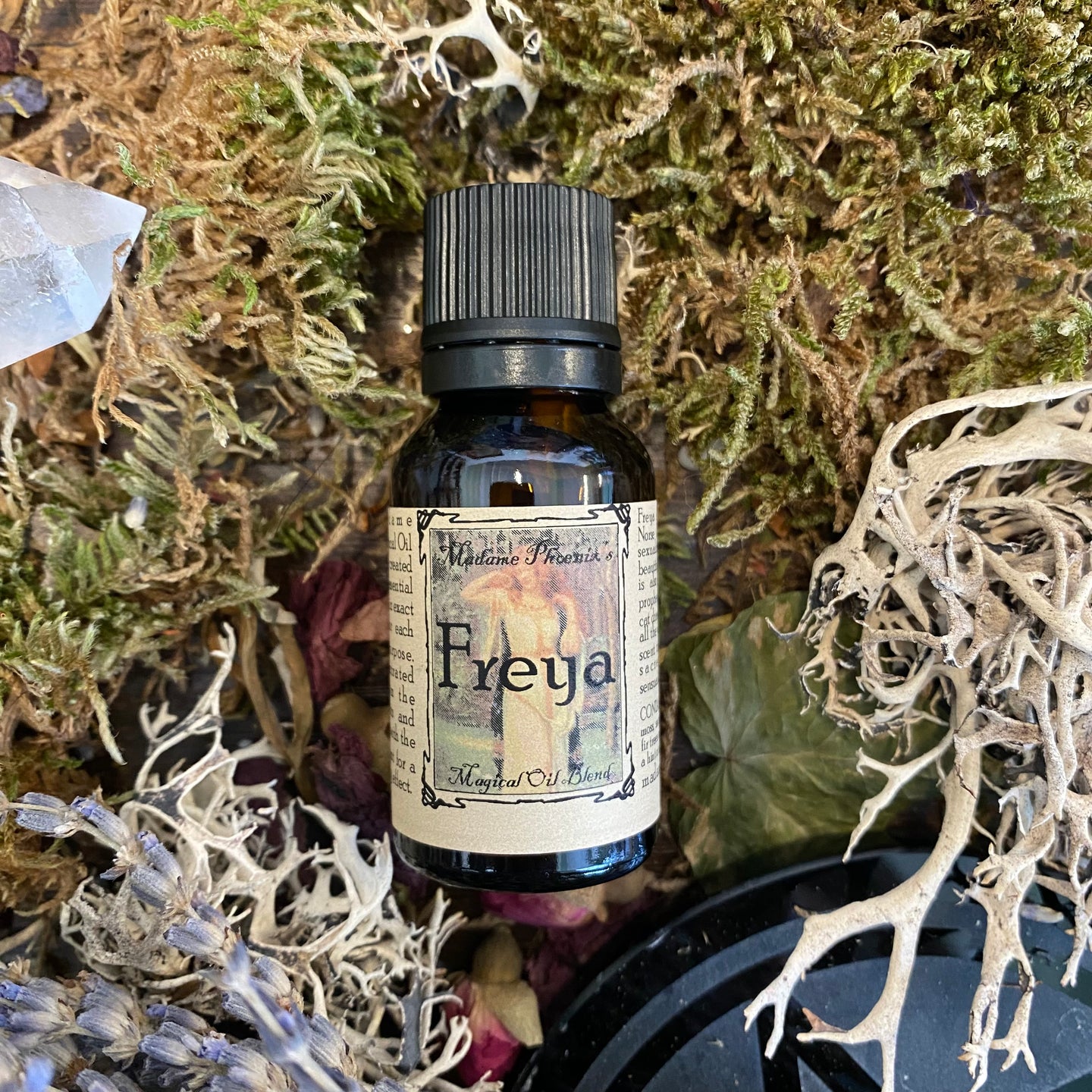 Compte-gouttes d’huile essentielle de rituel magique Freya Goddess