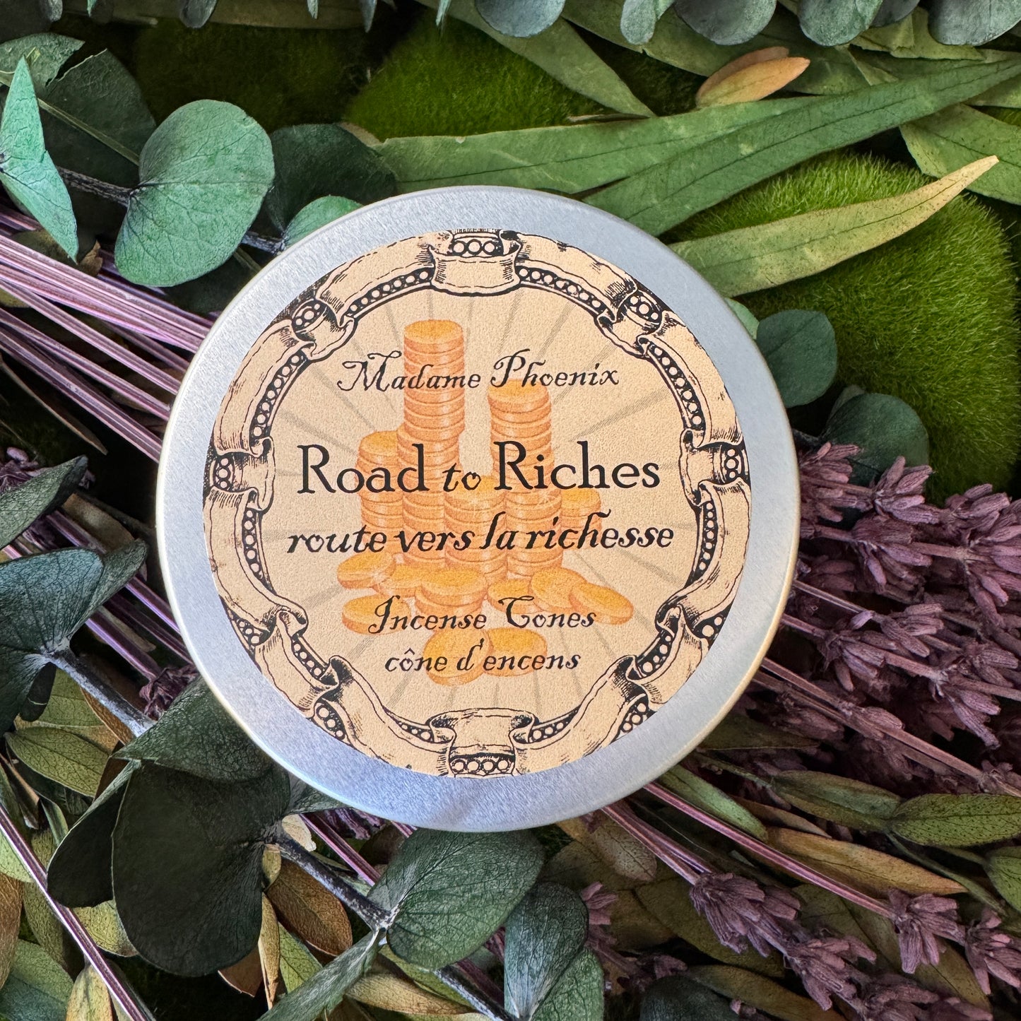 Cone Incense - 1 Tin of 12 Cones