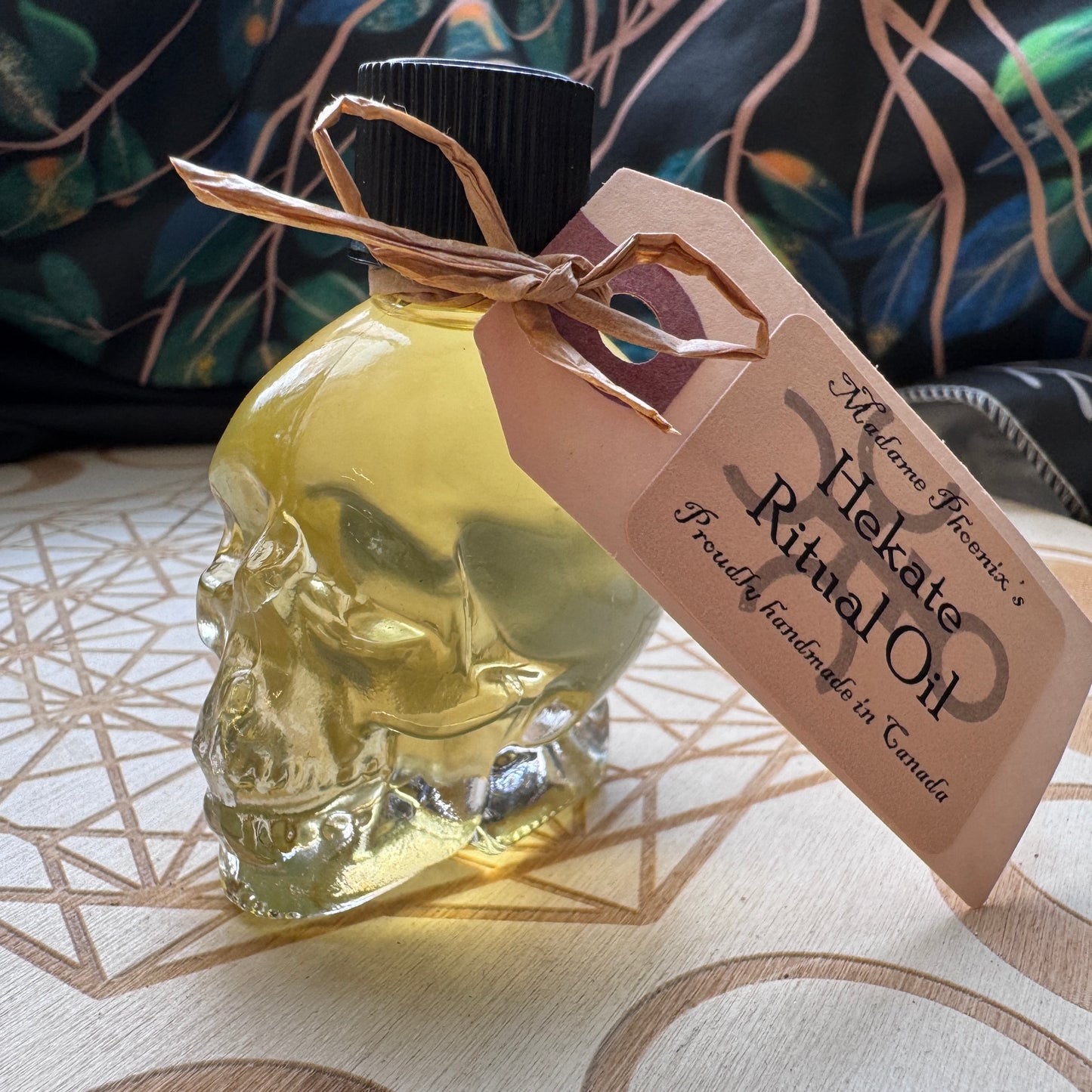 Skull Shaped Oil Bottles