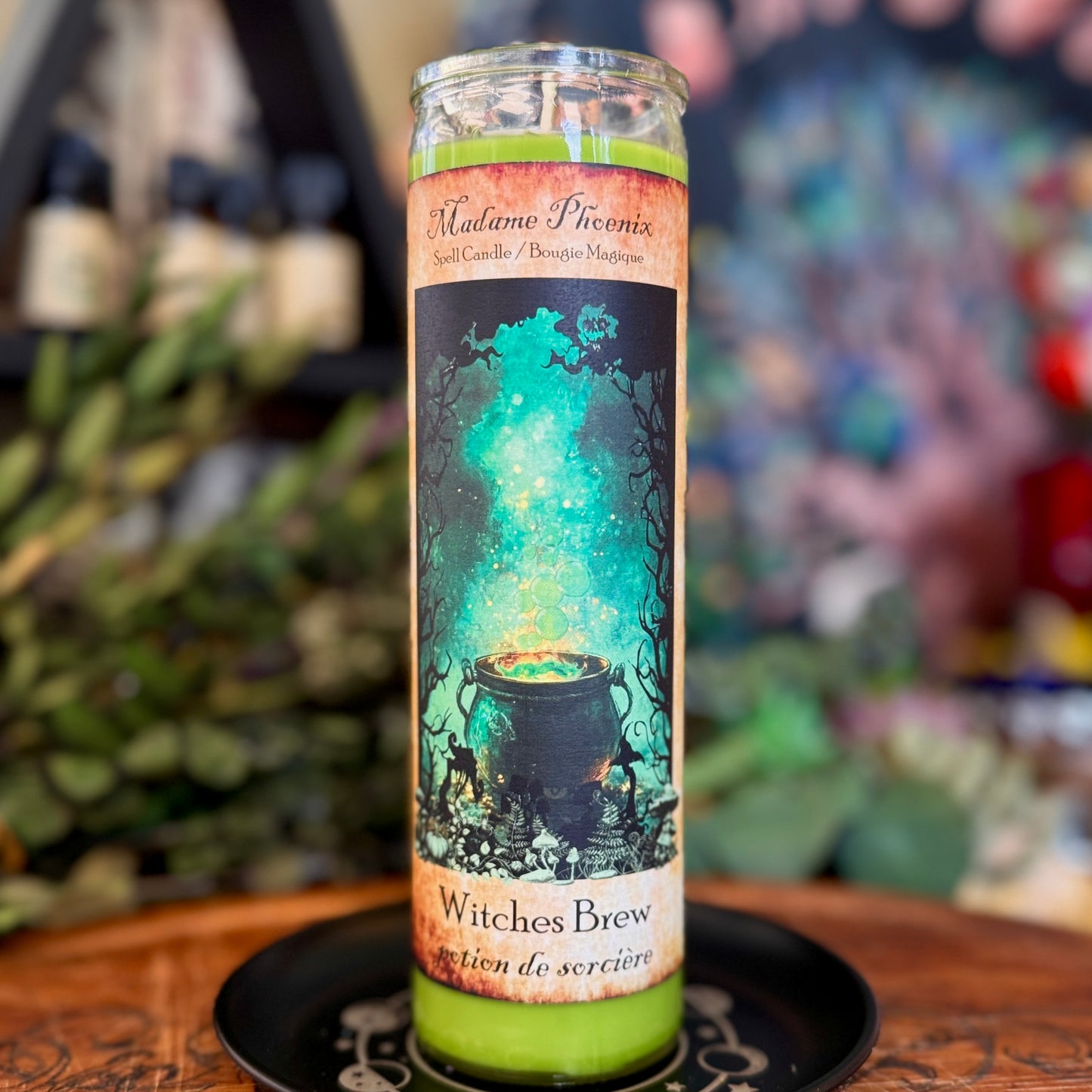 Bougie d’autel rituel Baphomet