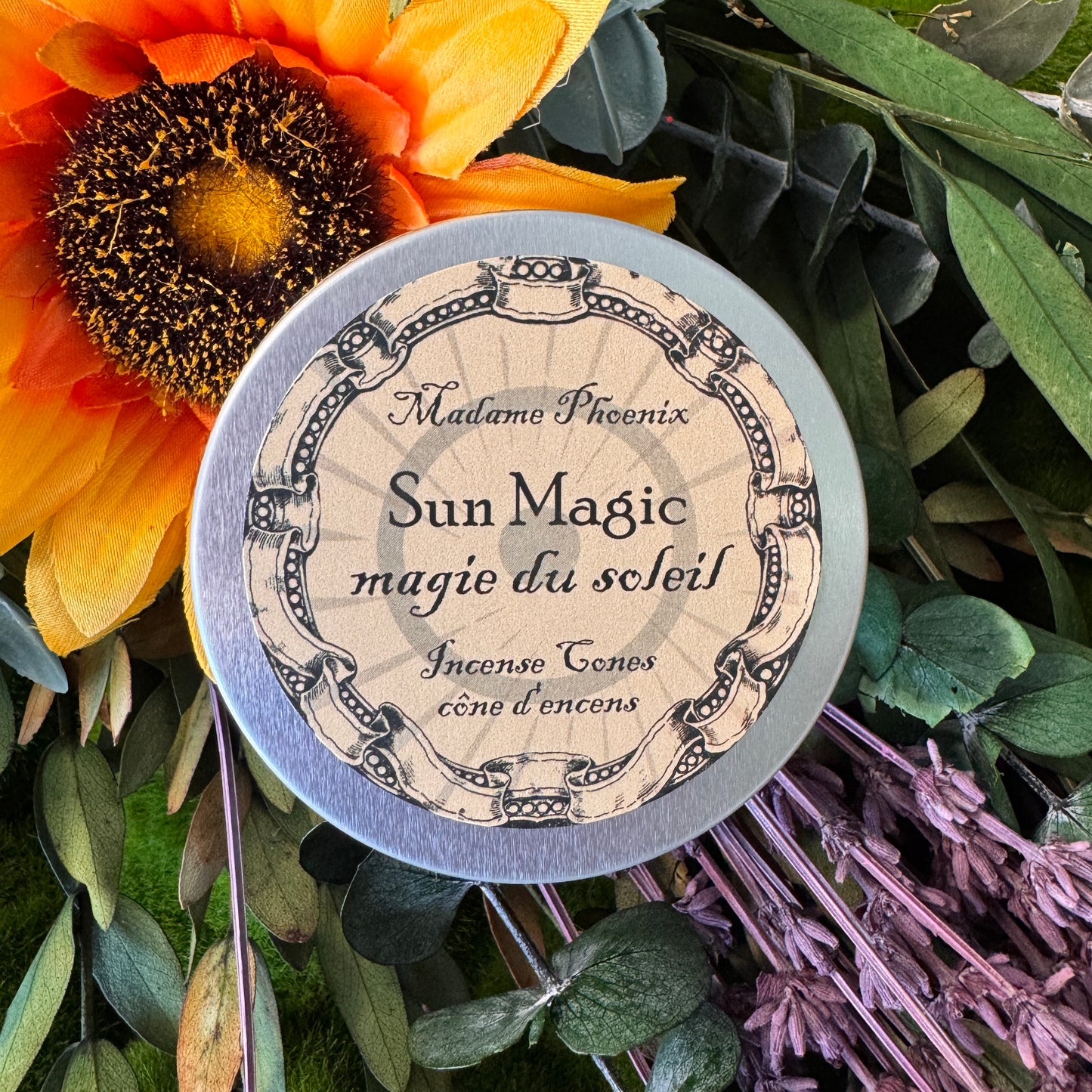 Cone Incense - 1 Tin of 12 Cones