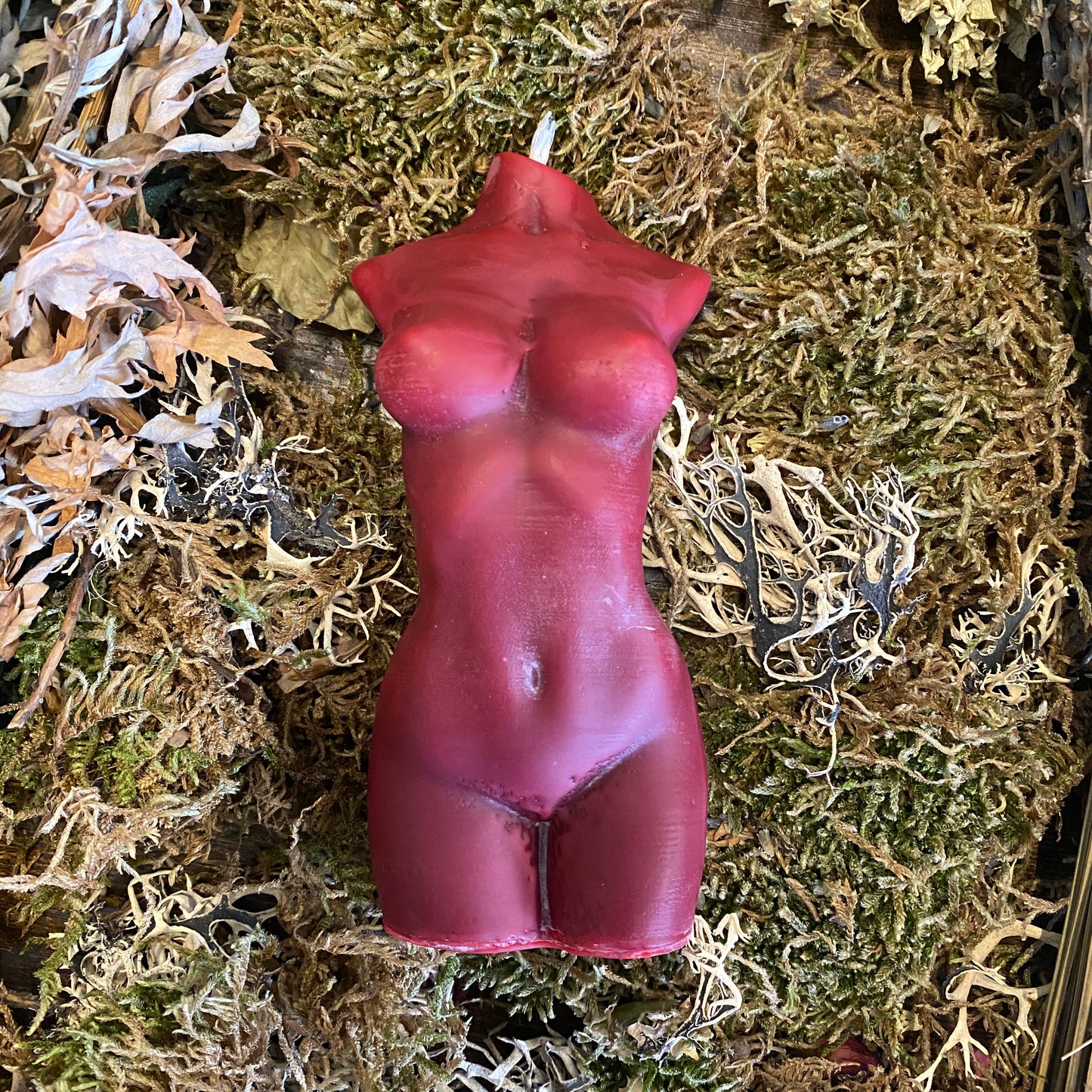 Figure Shaped Candle (Female Torso) - Goddesses, Queens & Wild Women