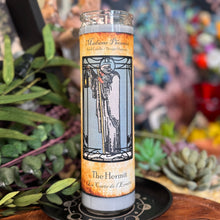 Load image into Gallery viewer, Hermit Card Tarot Spell Candle
