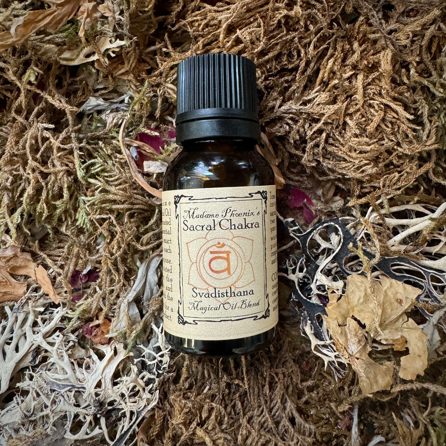 Compte-gouttes de mélange d’huiles essentielles de guérison des chakras