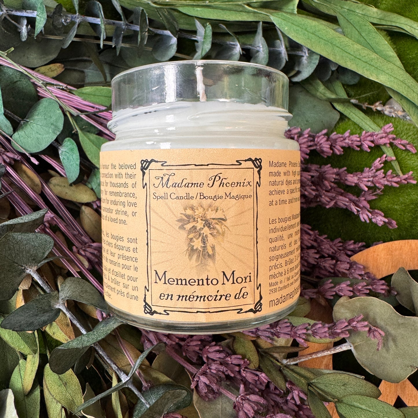 Memento Mori Offering Ancestor Memorial Candle