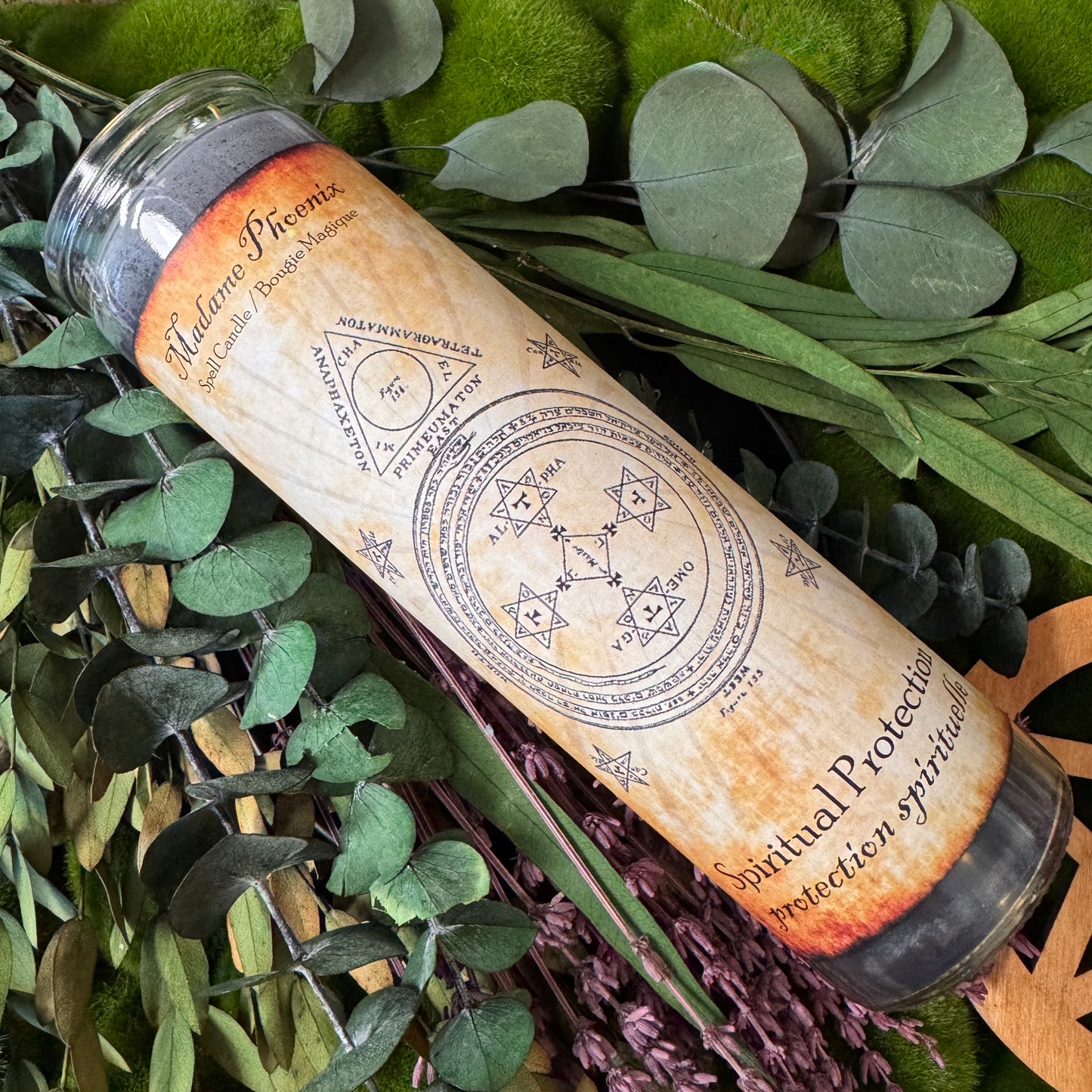 Bougie de protection spirituelle