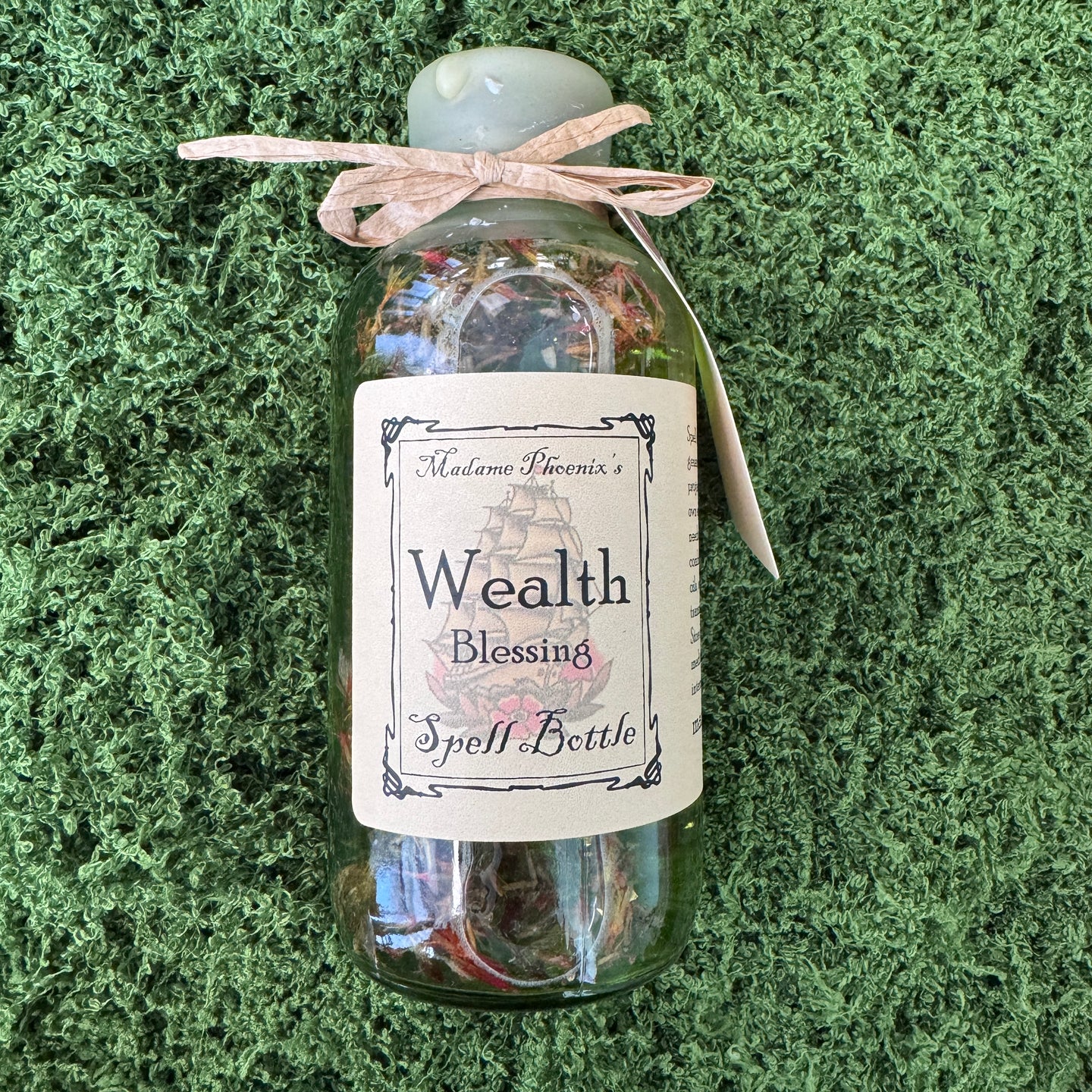Wealth Blessing Spell Bottle