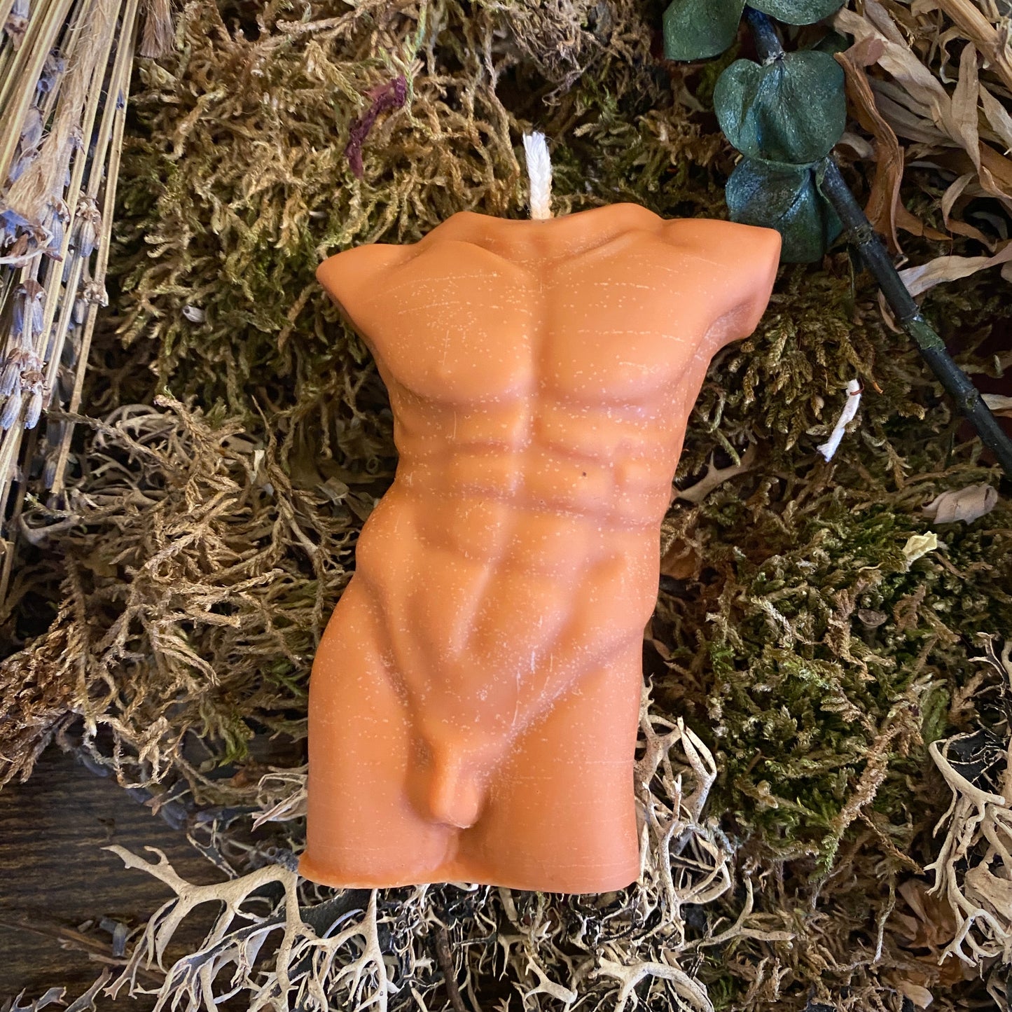 Bougie Figure (Torse Masculin) Bougie Dieux, Héros, Hommes Sauvages