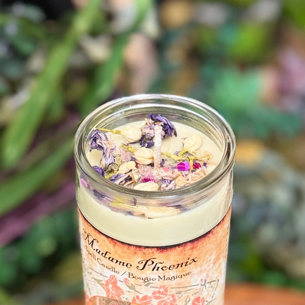 Green Goddess Magic Spell Ritual Candle