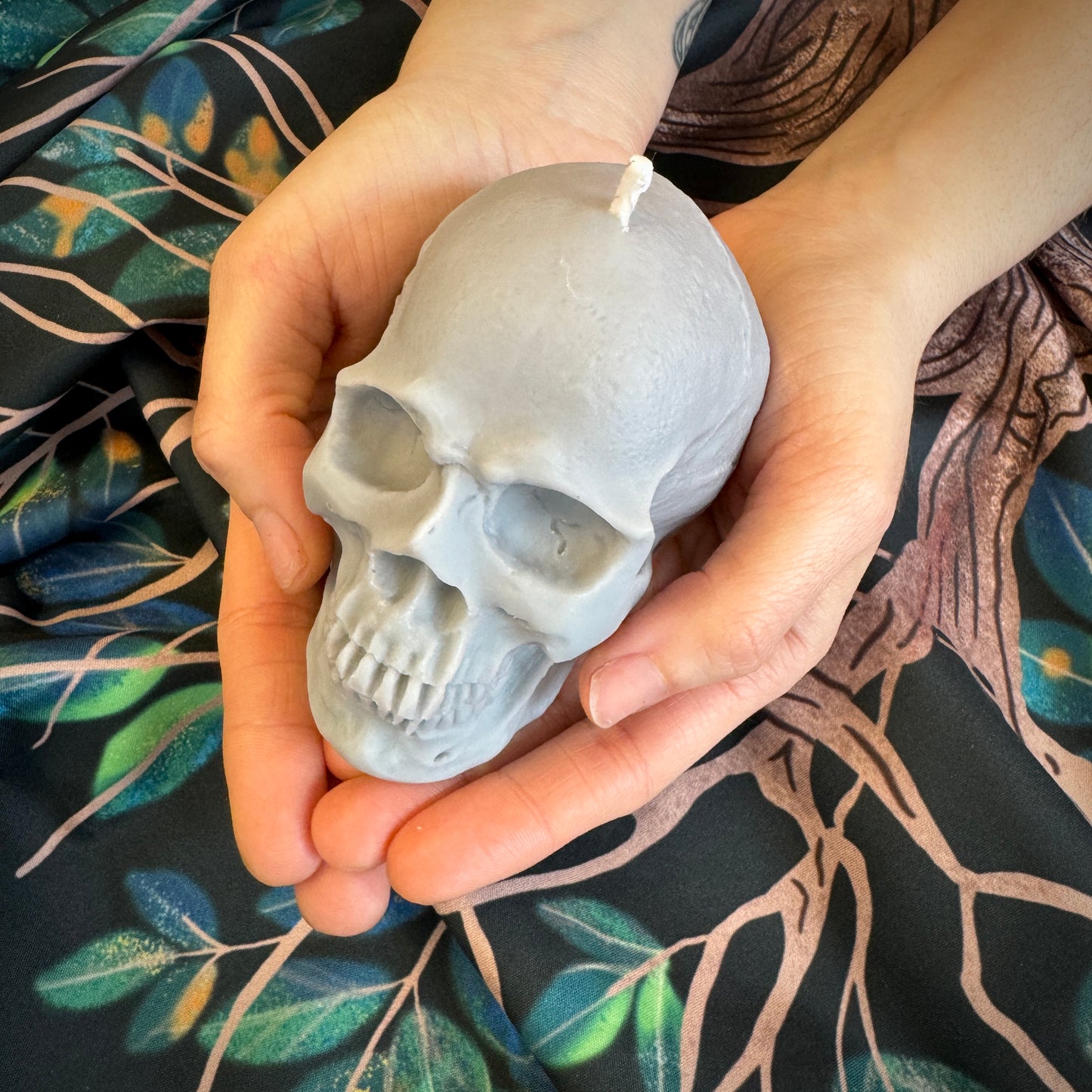 Skull Shaped Candle