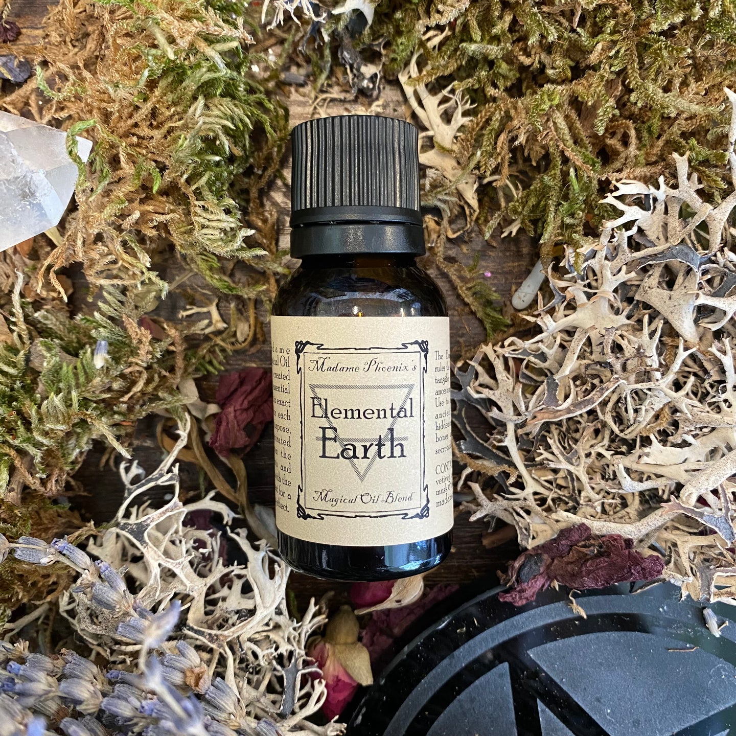 Elemental Earth Ritual Magic Spell Oil Dropper