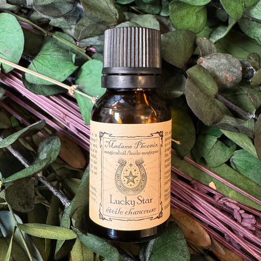 Lucky Star Anointing Spell Ritual Oil Dropper