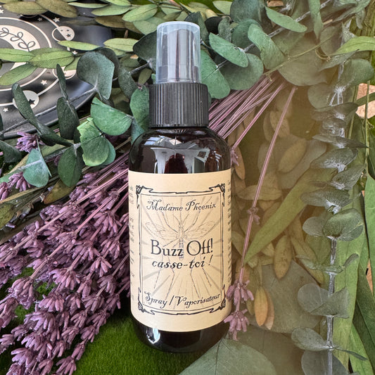 Buzz Off! All natural insect repellent