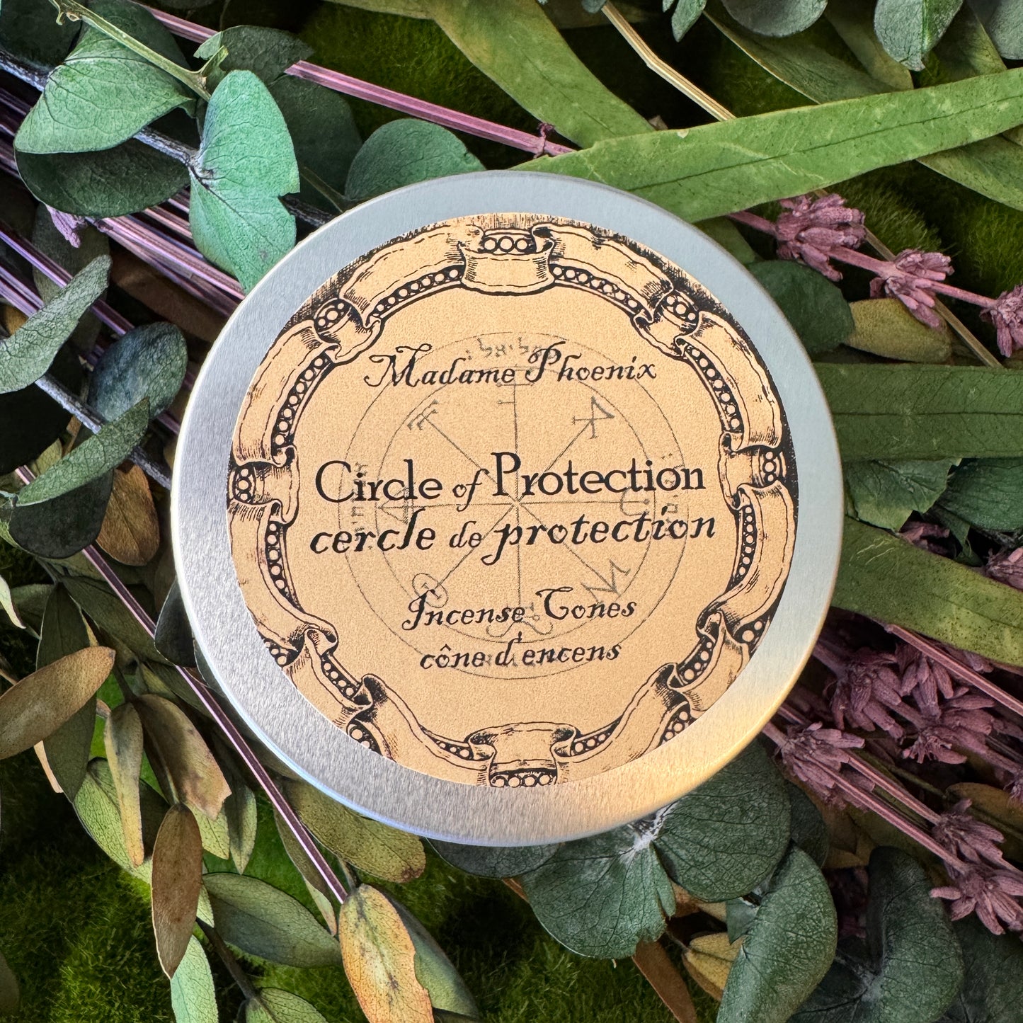 Cone Incense - 1 Tin of 12 Cones