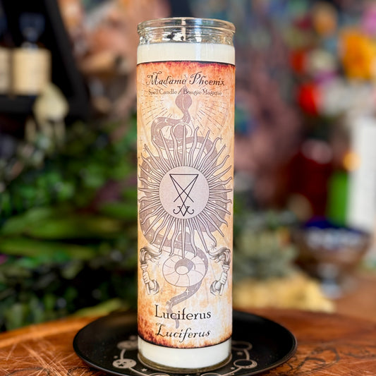 Luciferian Altar Candle