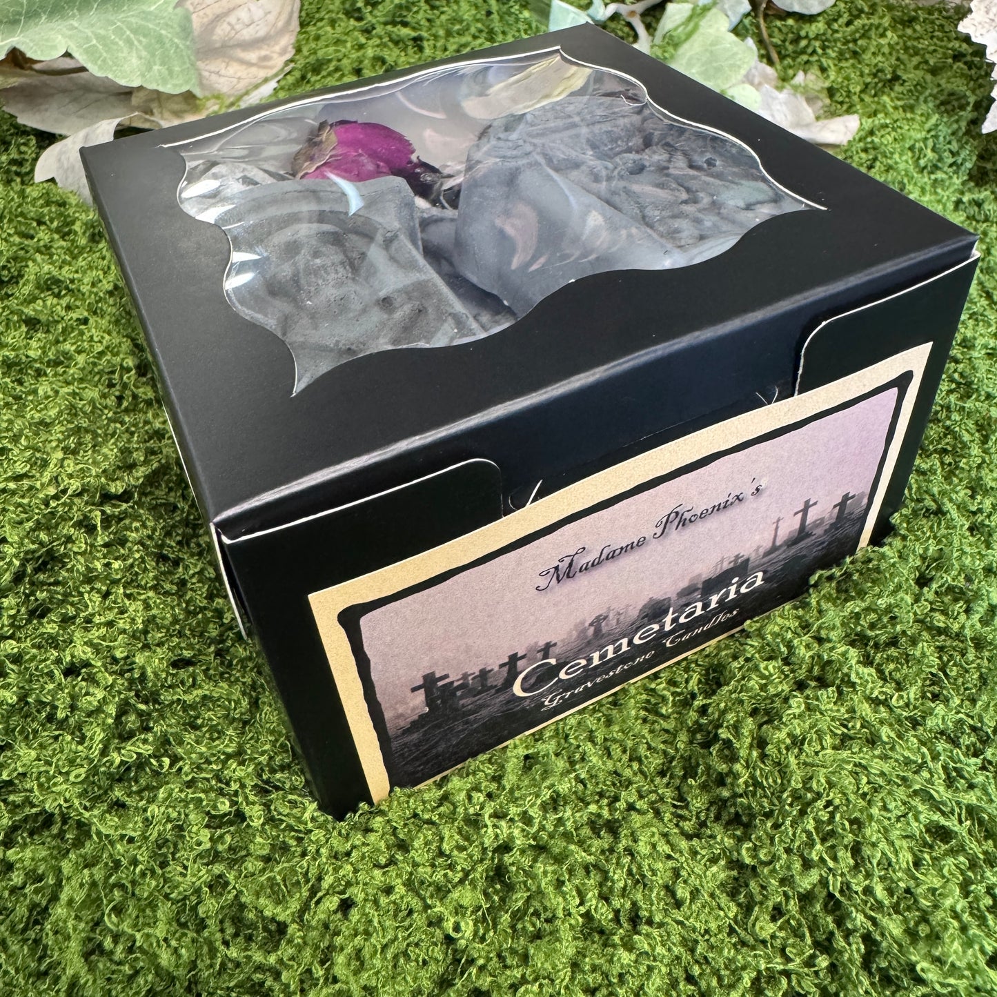 Bougies d’autel de l’ancêtre Samhain du cimetière