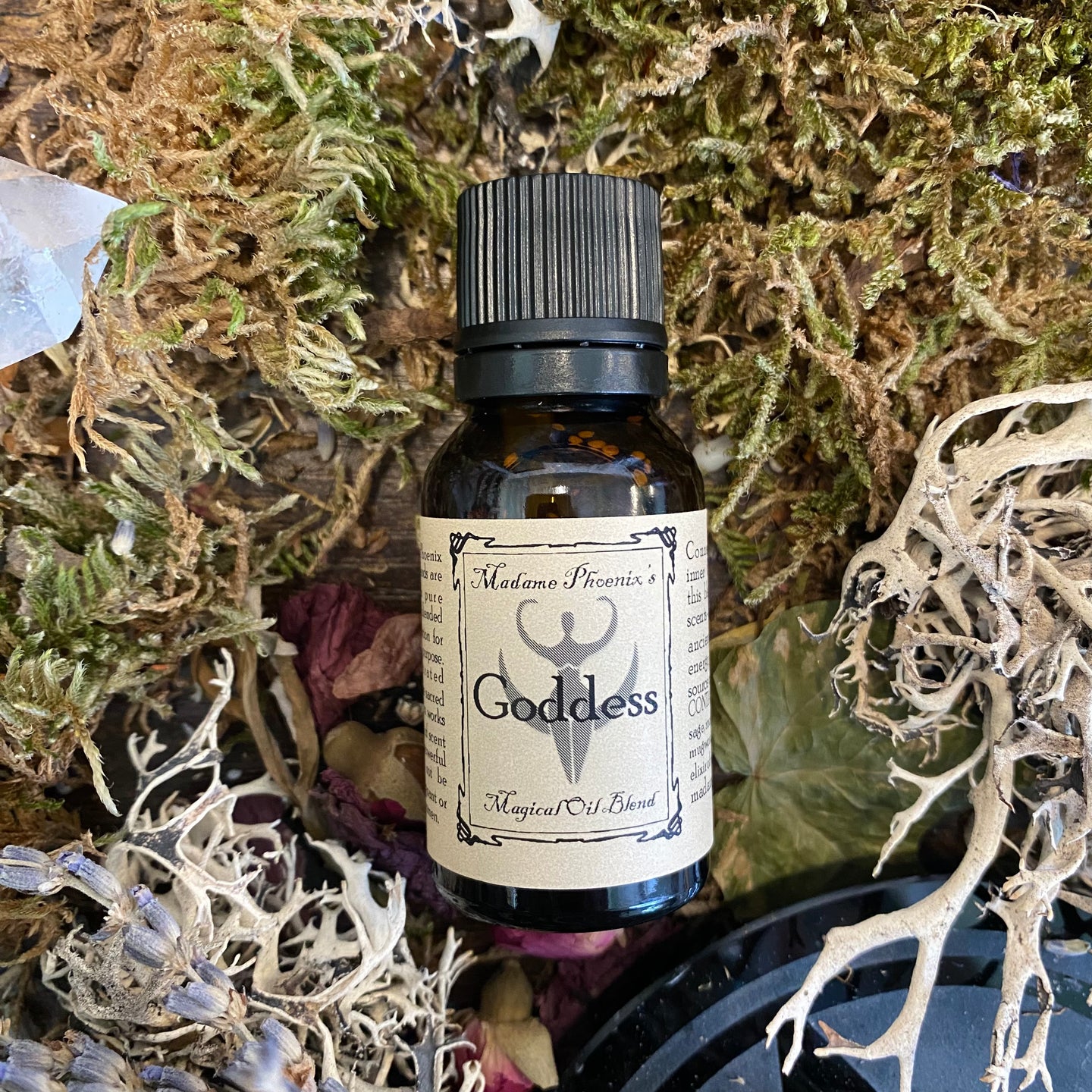 Goddess Magical Spell Oil Crystal Elixir Dropper