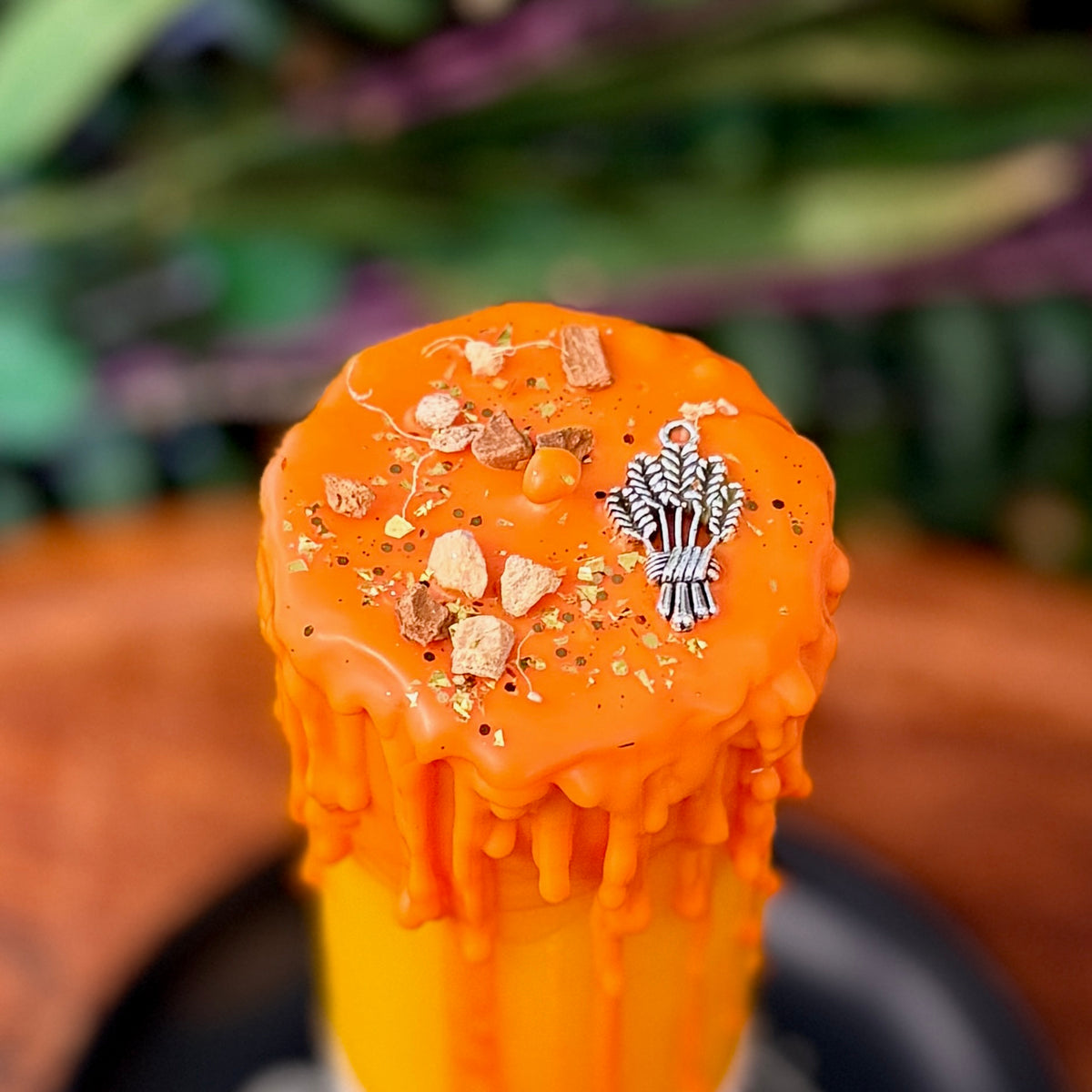 Harvest Blessing Tall Pillar Candle