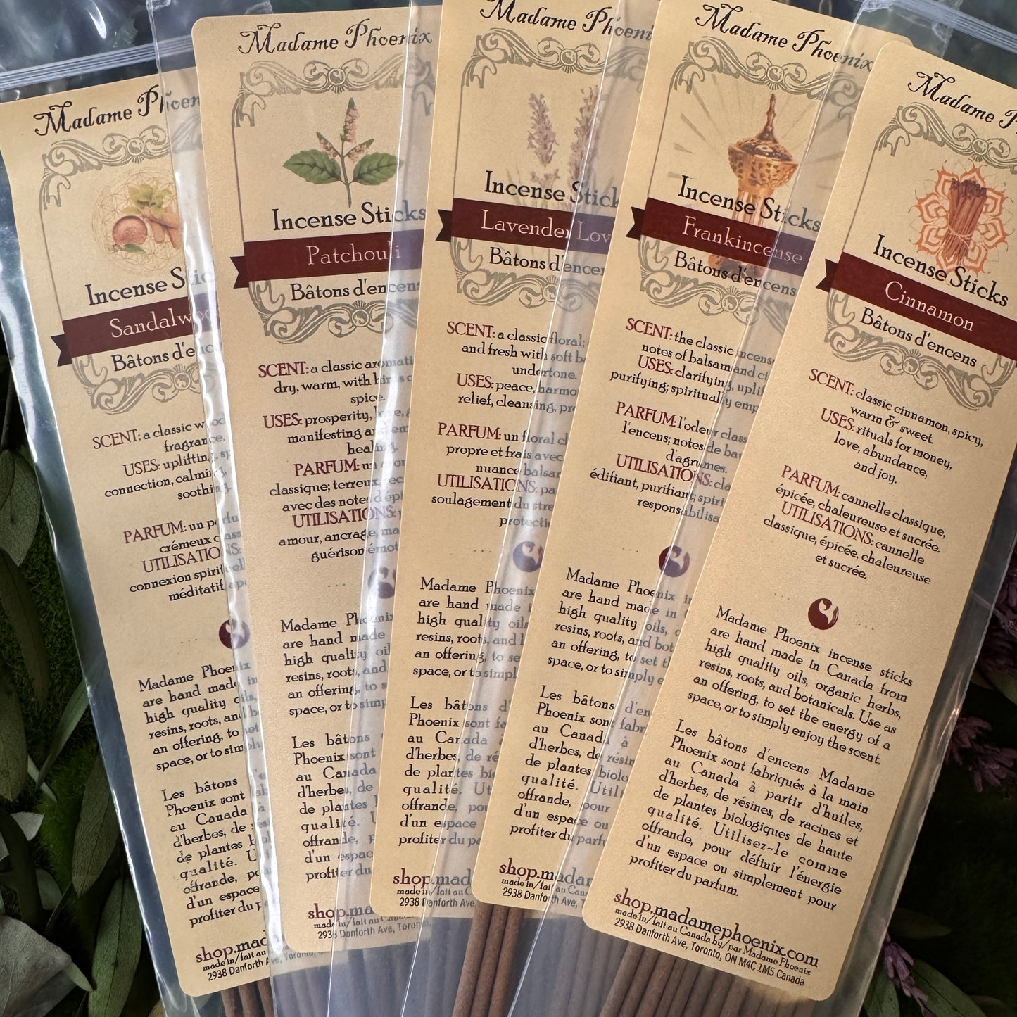 BUNDLES de bâtons d’encens (Achetez-en 4, obtenez-en 1 GRATUIT)