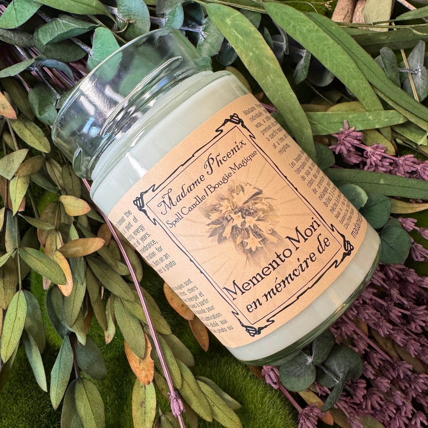 Memento Mori Offering Ancestor Memorial Candle
