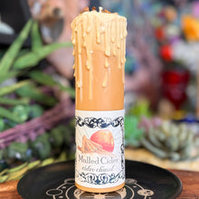 Load image into Gallery viewer, Mulled Cider House Blessing Fall and Winter Tall Pillar Candle
